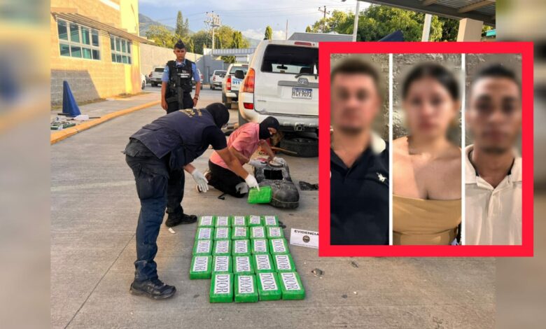 MP prepara requerimiento fiscal contra tres traficantes de 64 kilos de cocaína