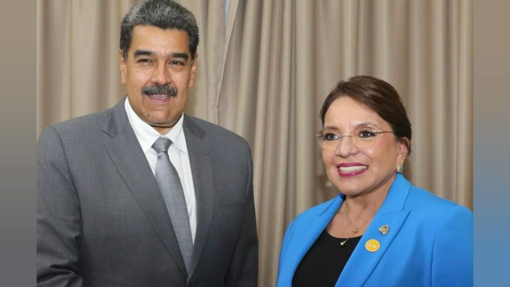 Maduro expresa respaldo absoluto a Xiomara Castro