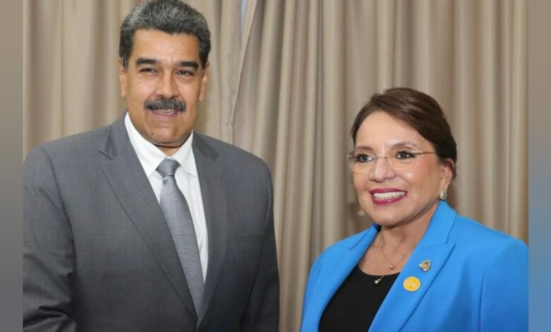 Maduro expresa respaldo absoluto a Xiomara Castro