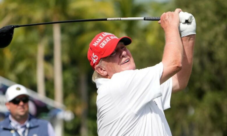 Reportan un tiroteo en el club de golf de Donald Trump