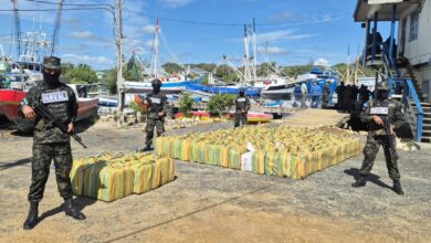 Droga incautada en Roatán podría superar las 2 toneladas