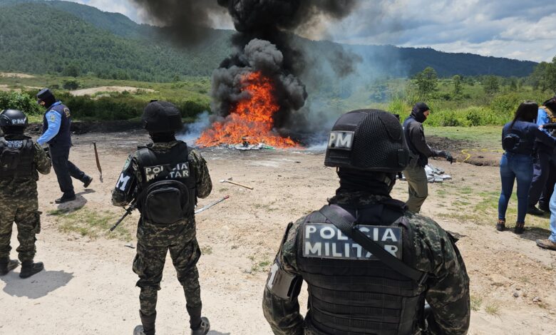 Incineran 1,416 kilos de cocaína en las instalaciones de la PMOP