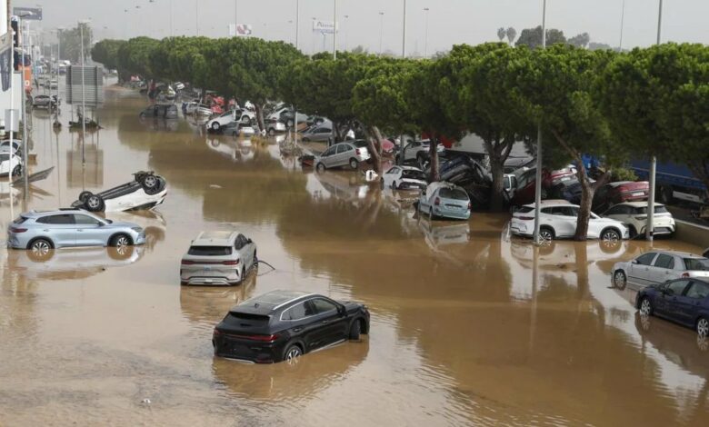 Desgarrador relato de hondureña sobreviviente del temporal en Valencia