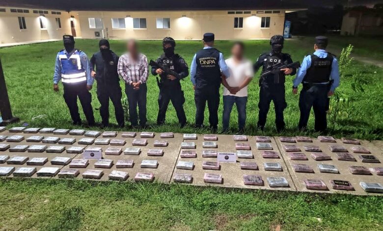 Detención judicial contra dos supuestos traficantes de 93 kilos de cocaína