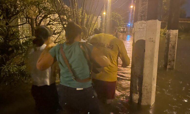 Mujer desaparecida tras crecida de quebrada en La Ceiba