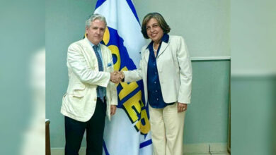 Presidenta del Cohep se reúne con el nuevo embajador de la Unión Europea en Honduras