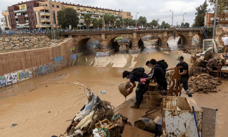 España declara zona catastrófica áreas afectadas por inundaciones