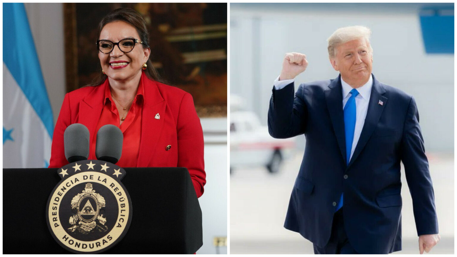 Presidenta Xiomara Castro, felicita a Donald Trump por su triunfo electoral en EE.UU.