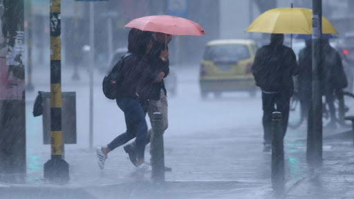 Vaguada prefrontal producirá lluvias y chubascos débiles en la mayor parte del país