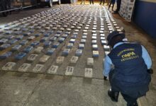 Policía Nacional decomisa 538 kilos de cocaína en operación antidrogas en Colón