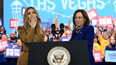 Jennifer Lopez y Maná respaldan a Kamala Harris