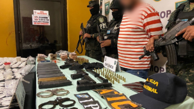 Decomisan droga, armas de fuego, municiones y droga en colonia sampedrana