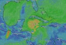 Siga en vivo la trayectoria de la tormenta tropical Sara