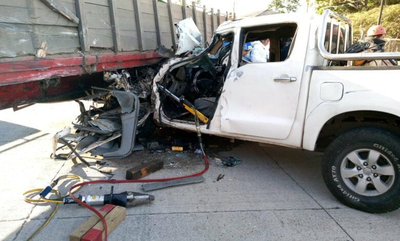 Diez hondureños perdieron la vida en accidentes viales durante el fin de semana