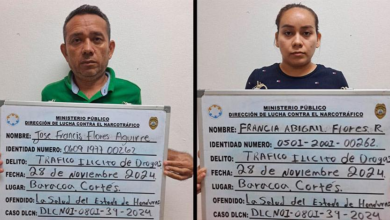 Padre e hija enfrentan audiencia inicial por acusaciones de narcotráfico en Cortés