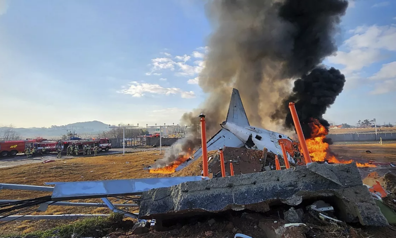 Mueren 179 personas tras estrellarse un avión en Corea del Sur