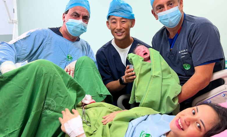 Shin Fujiyama y Yeimi Licona celebran el nacimiento de su hija Sofía