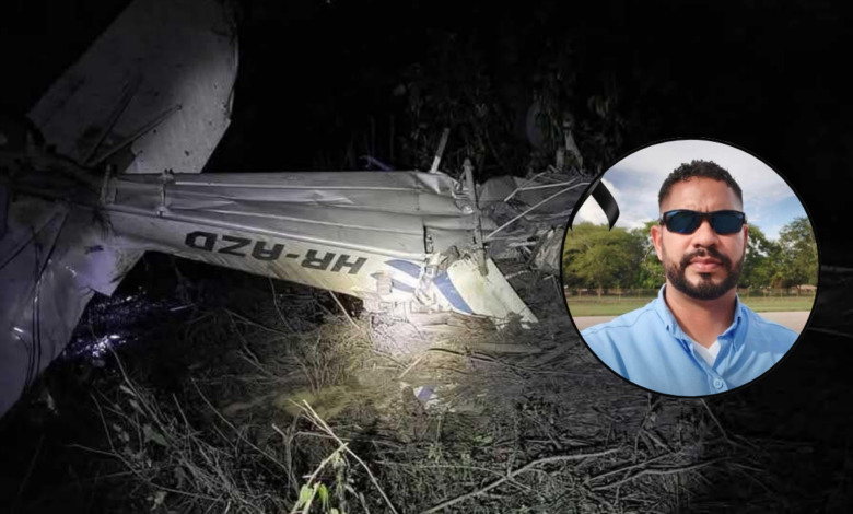 Piloto fallece al estrellarse avioneta en finca bananera en Yoro