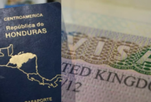 Reino Unido exige visa a hondureños para ingresar a su territorio a partir del 8 de enero