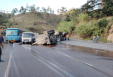 Seis víctimas fatales y 45 accidentes viales durante el fin de semana en Honduras