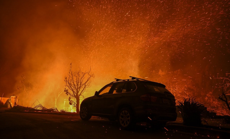 Cuatro familias hondureñas afectadas por incendios en Los Ángeles