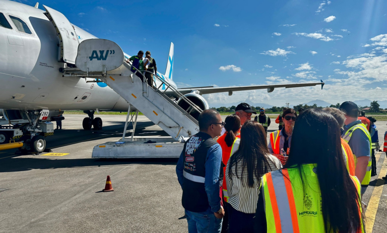 EE. UU. y Honduras trabajan juntos en la recepción de migrantes retornados