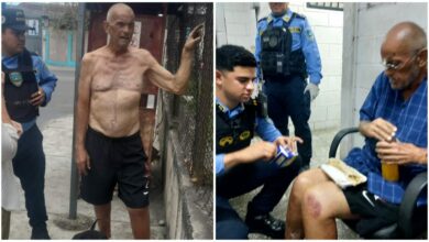 Policía Nacional rescata a veterano de guerra estadounidense en situación de calle