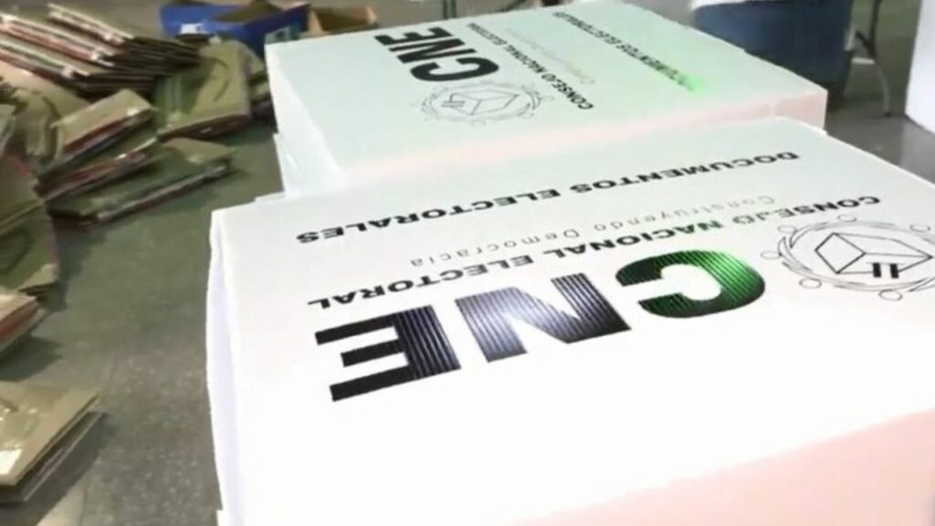 CNE prepara distribución de maletas electorales y kits tecnológicos para comicios primarios