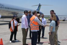 San Pedro Sula recibe el primer vuelo chárter bajo del programa ‘Project Homecoming’