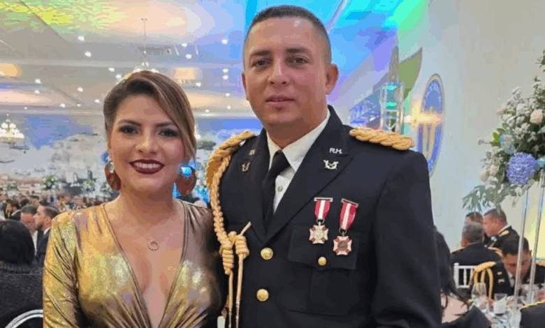 Saraí Espinal denuncia persecución política tras baja injustificada de su esposo en las FF.AA.
